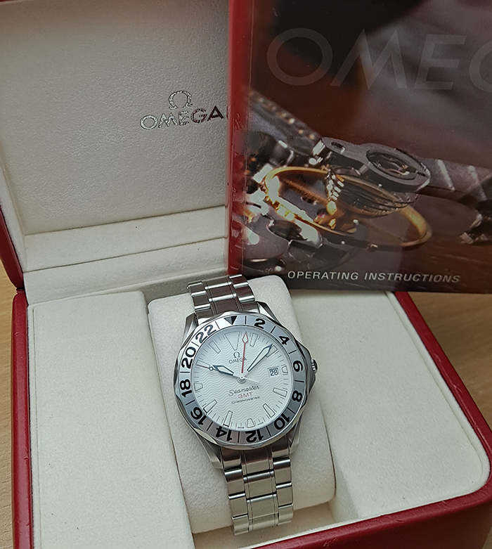 Omega Seamaster 300M GMT Wristwatch Ref. 2538.20